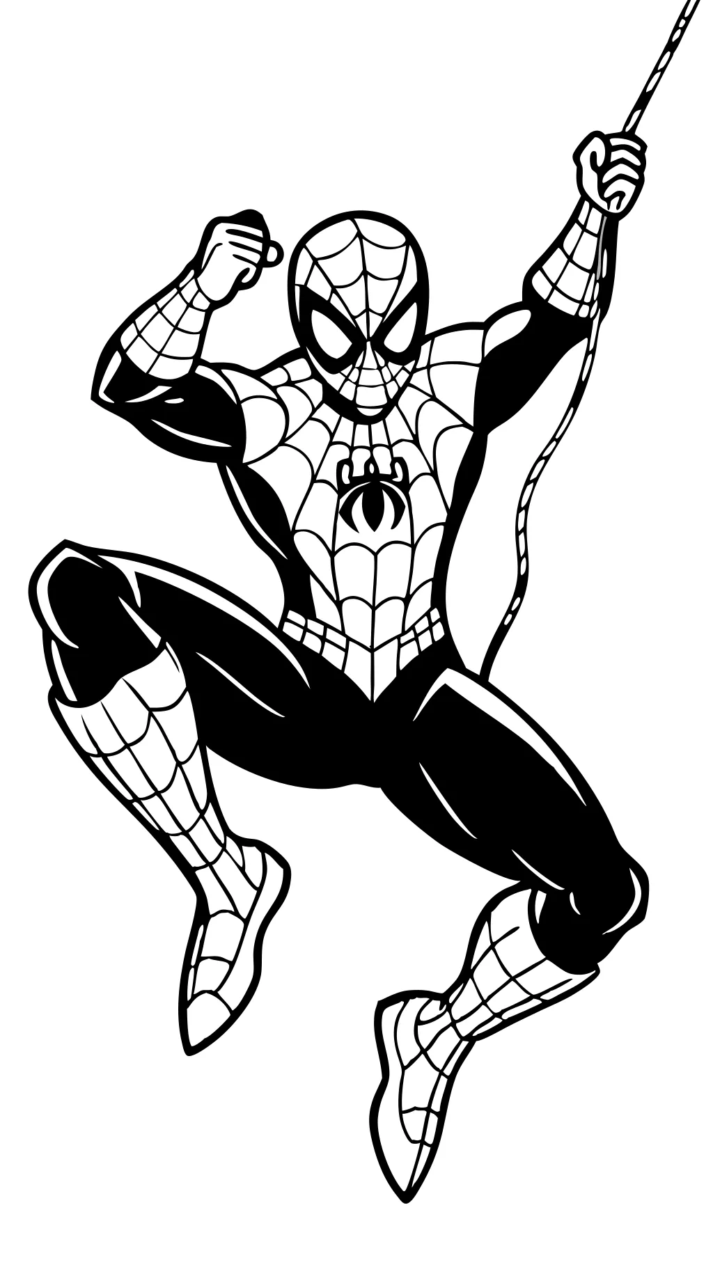 coloriage spiderman gratuit